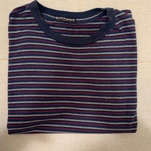 brandy thin stripe tee